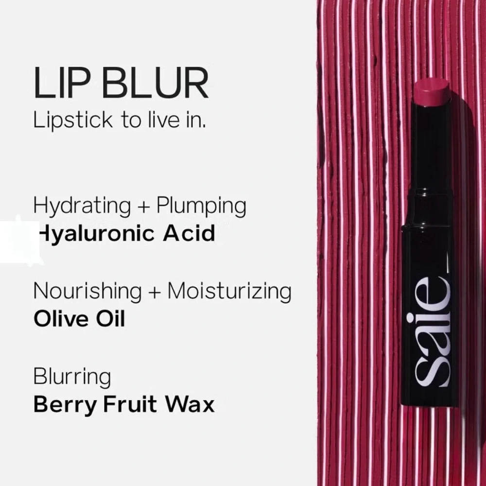 Saie Blur Matte Blurring Lipstick in DaDa (BNIB)